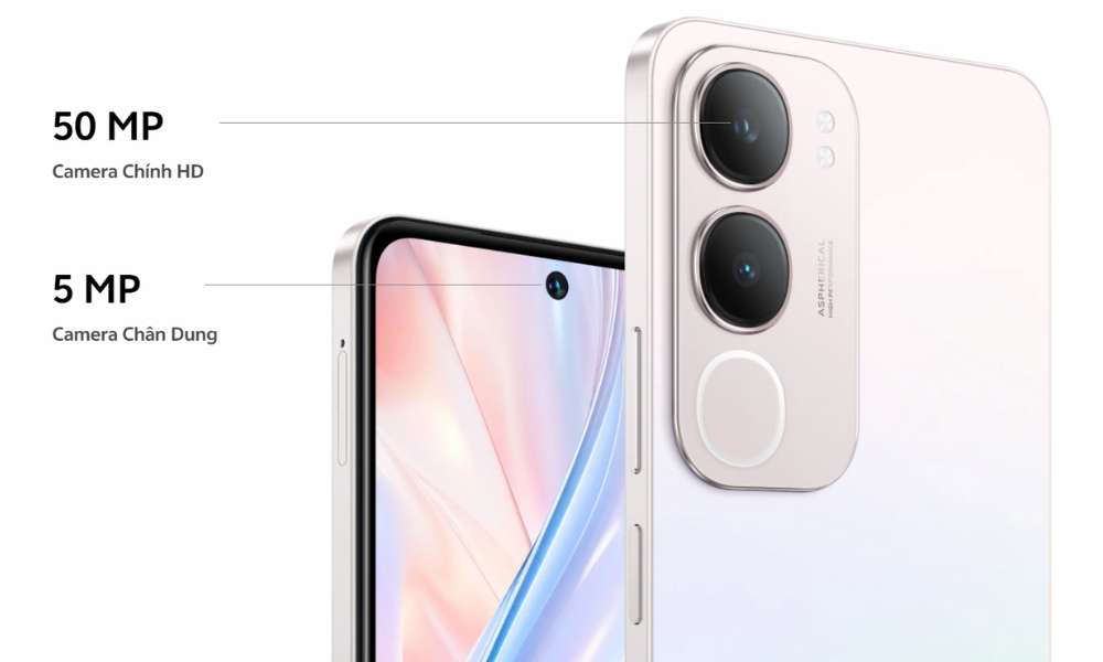 Camera 50MP siêu sắc nét trên Vivo Y19s 8GB 128GB 