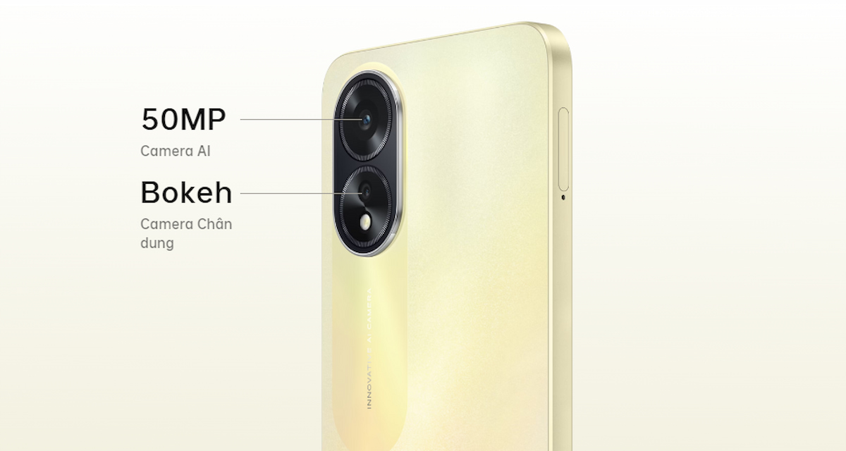 Hệ thống camera trên OPPO A38 6GB 128GB