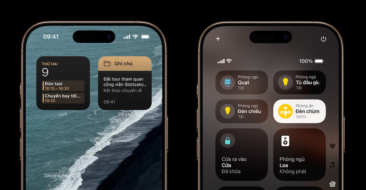 iOS 18 cho phép tùy chỉnh cá nhân hóa màn hình trên iPhone 16 Series