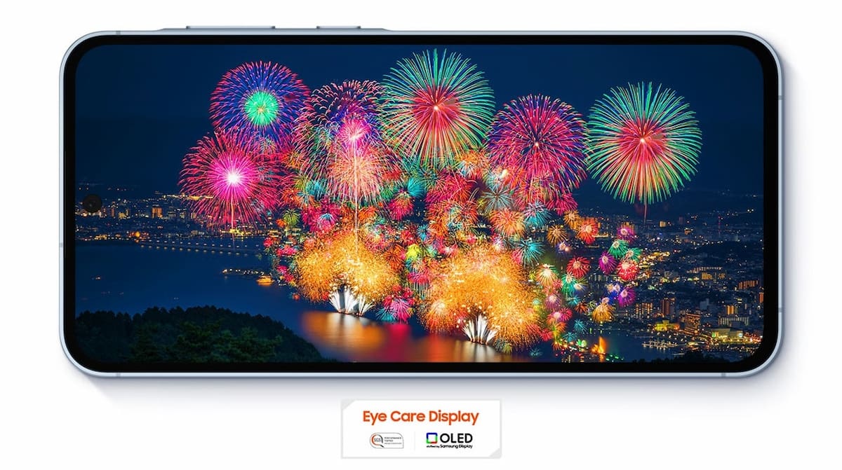 Màn hình chất lượng của Samsung Galaxy A55 5G 128GB