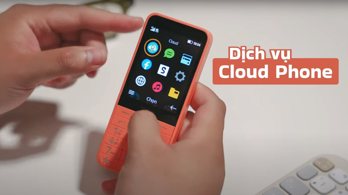 Nokia 220 4G được trang bị dịch vụ Cloud Apps