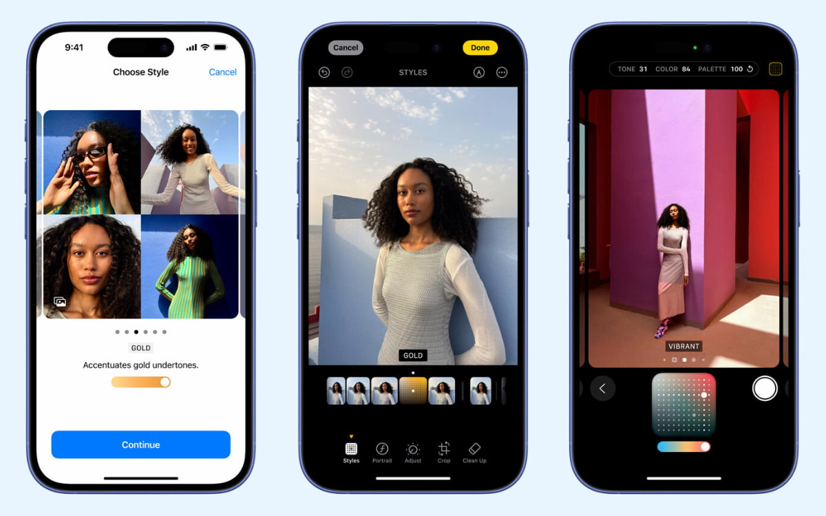 Phong cách nhiếp ảnh trên iPhone 16 và iPhone 16 Plus