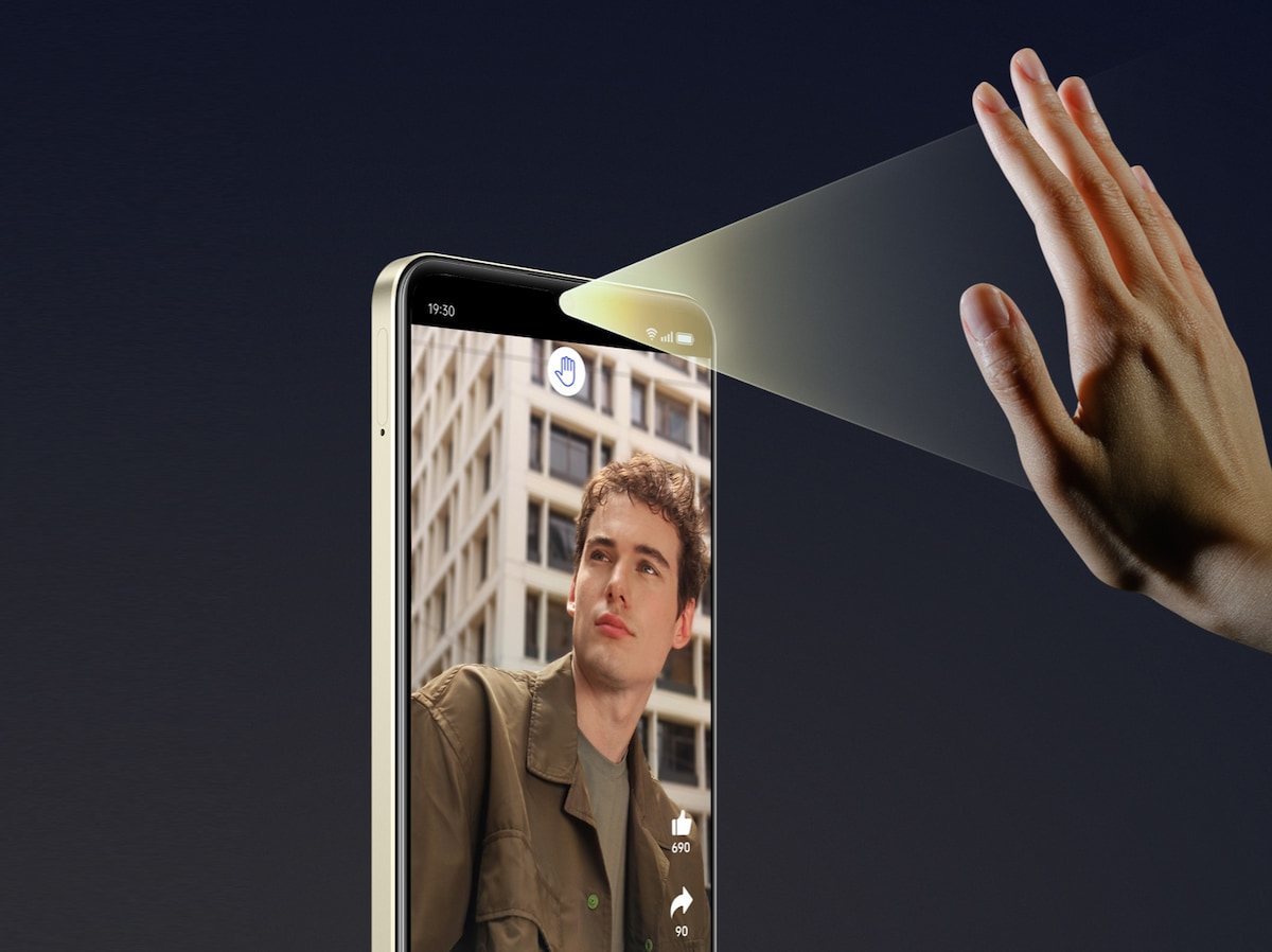  Realme C61 trang bị tính năng cử chỉ không chạm thông minh