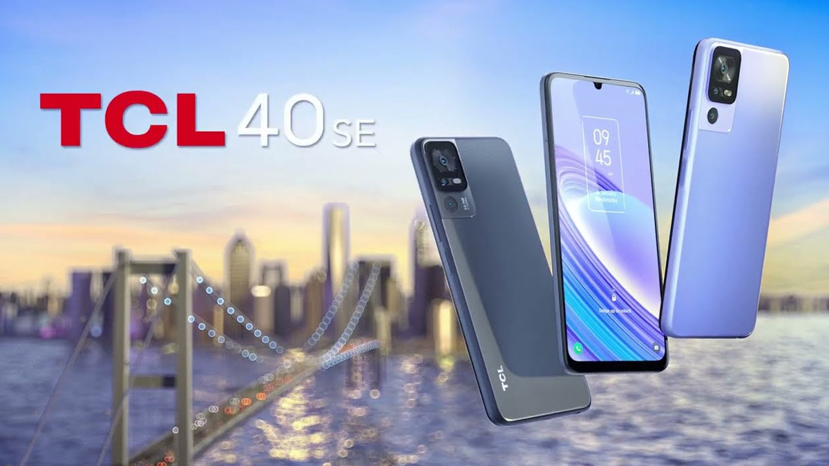 TCL 40SE 4GB 128GB có thiết kế độc đáo