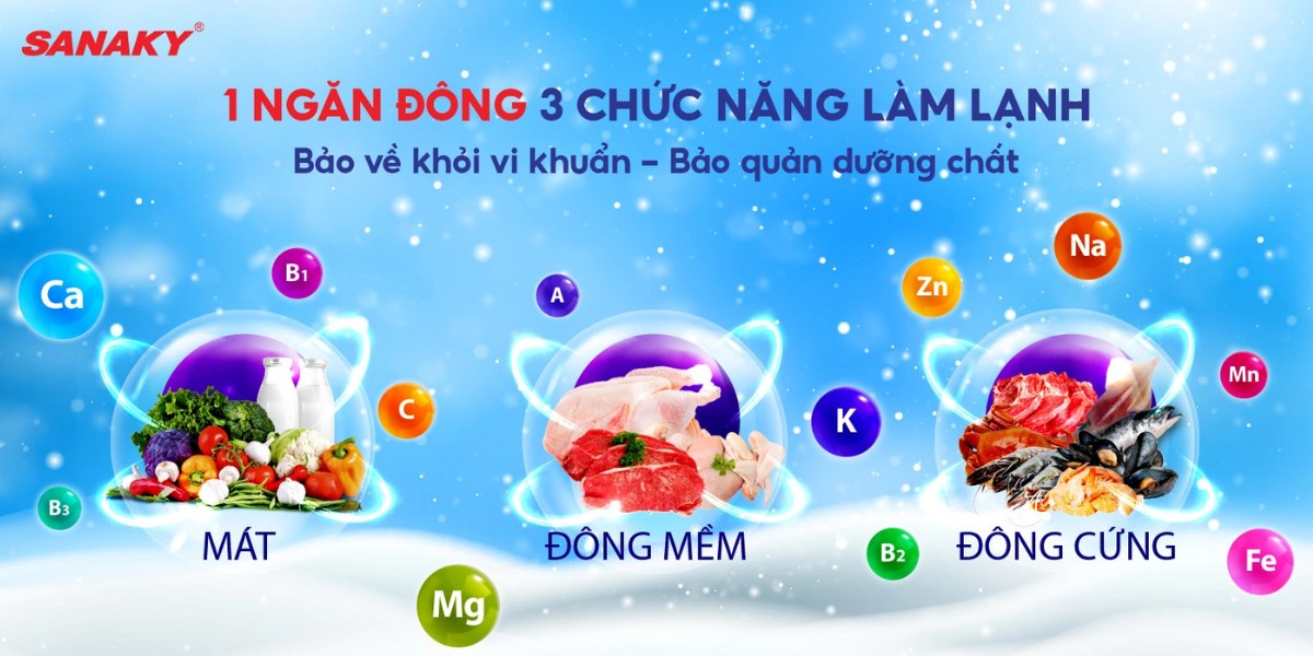 3 chế độ giúp bạn bảo quản thực phẩm hiệu quả