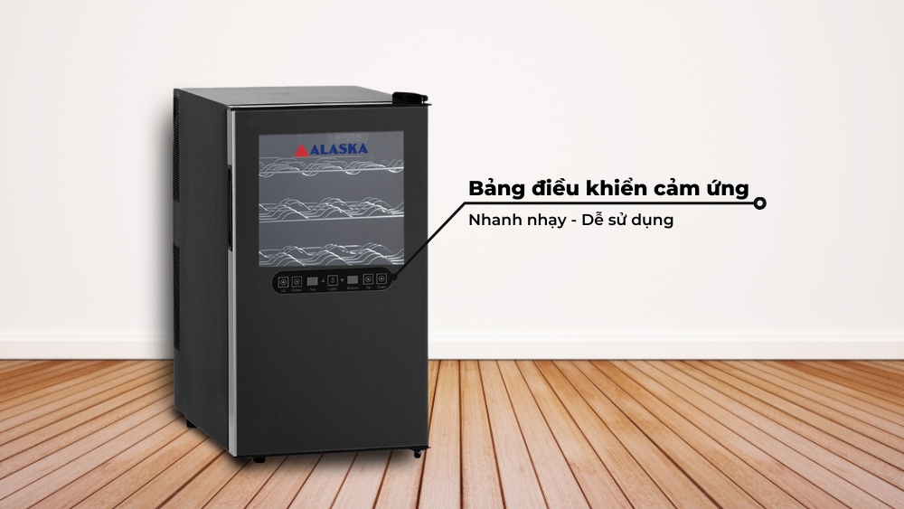 Bảng điều khiển cảm ứng hiện đại, dễ sử dụng