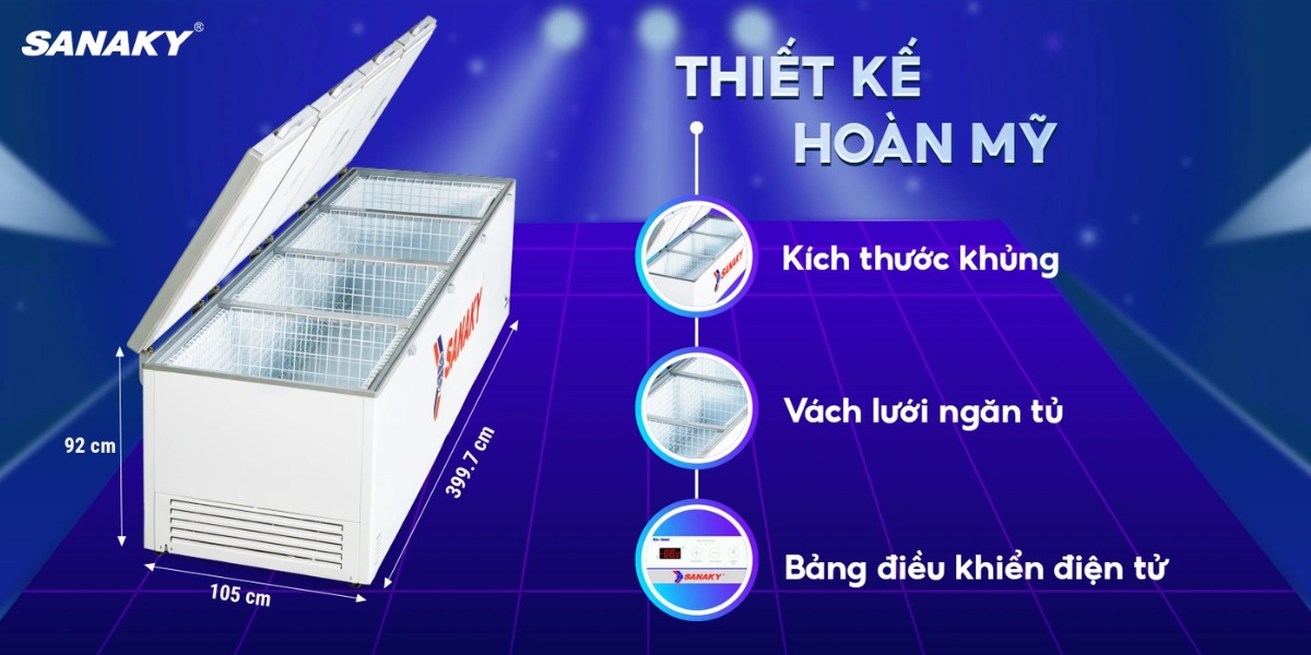 Bảng điều khiển dễ sử dụng