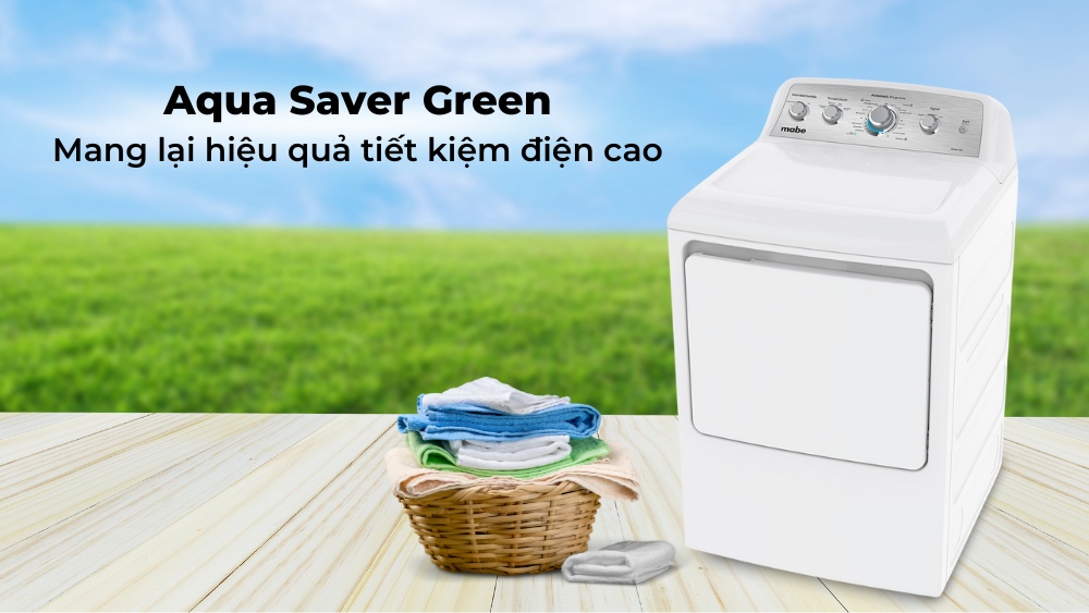 Công nghệ Aqua Saver Green tiết kiệm điện hiệu quả