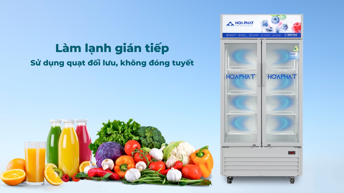 Công nghệ làm lạnh gián tiếp giúp tủ không bị đóng tuyết