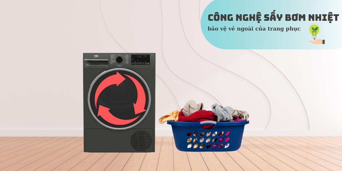 Công nghệ sấy bơm nhiệt bảo vệ vẻ ngoài của trang phục