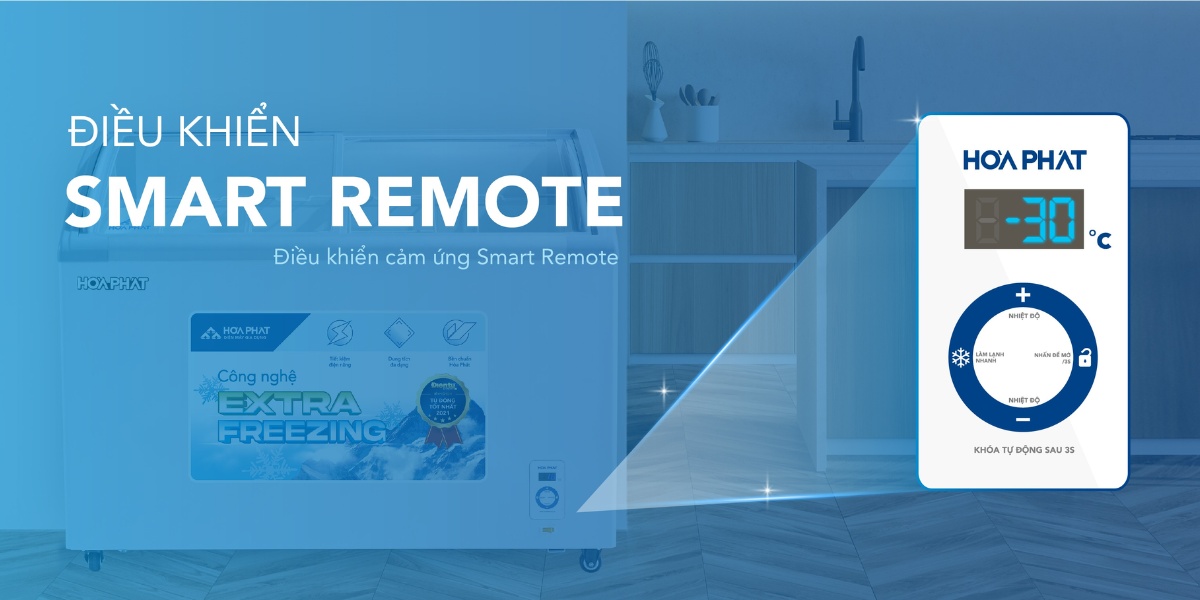 Điều khiển Smart Remote bên ngoài tủ