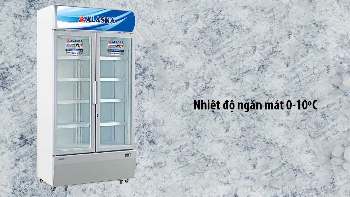 Nhiệt độ ngăn mát 0-10ºC