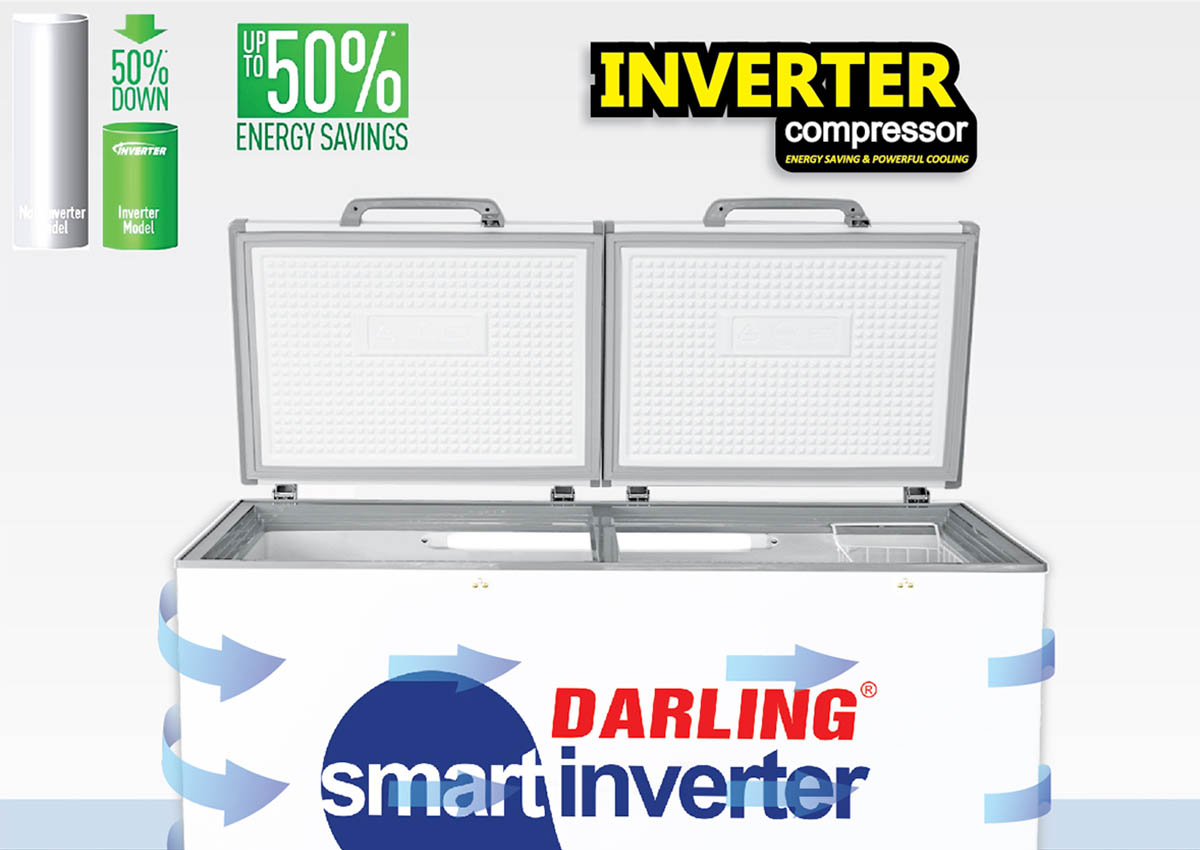 Smart Inverter Freezer tiết kiệm điện năng