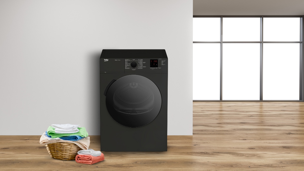 Máy Sấy Thông Hơi Beko 9 Kg DA9112RX0MB sở hữu vẻ ngoài cuốn hút