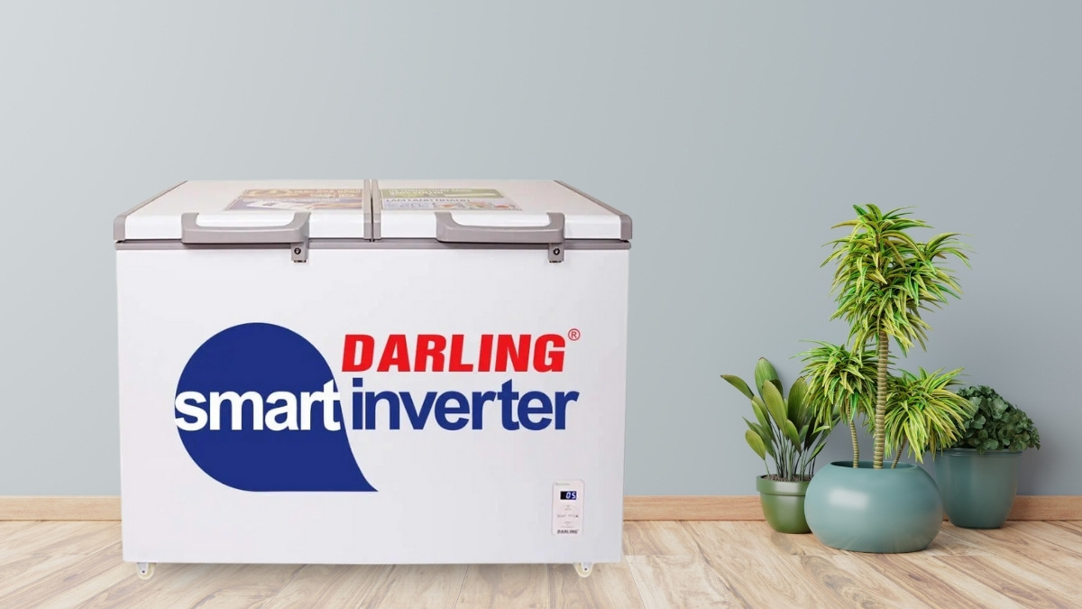 Tủ đông Darling Inverter 350 lít DMF-4699 WSI sở hữu vẻ ngoài tối giản