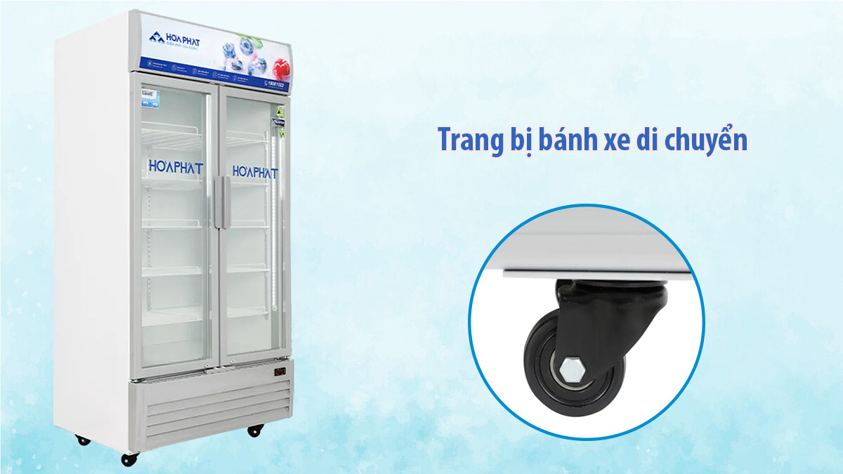 Trang bị bánh xe di chuyển