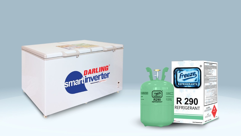 Gas R290 hiệu suất làm lạnh cao