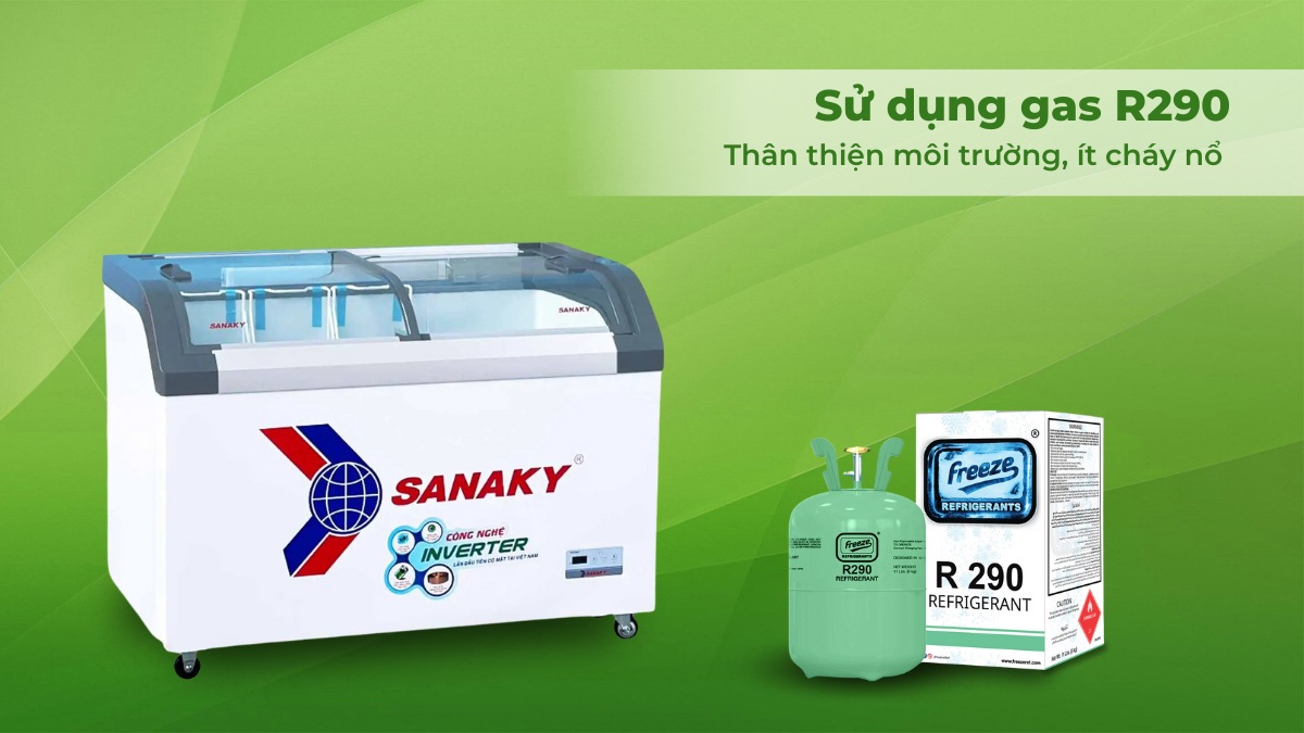 Gas R290a giảm thiểu tác động lên môi trường