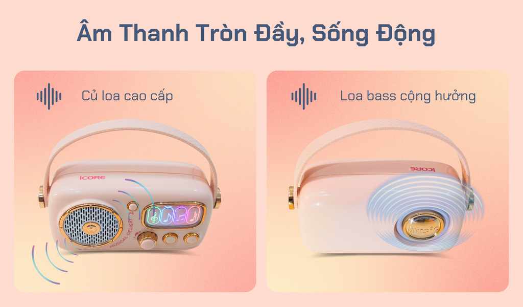 Tái tạo âm thanh hảo hạng với củ loa cao cấp