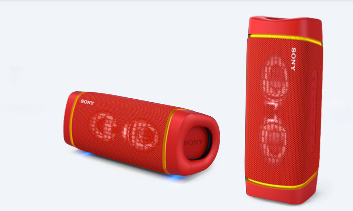 Dễ dàng đặt loa bluetooth Sony SRS-XB33 đứng hoặc nằm ngang