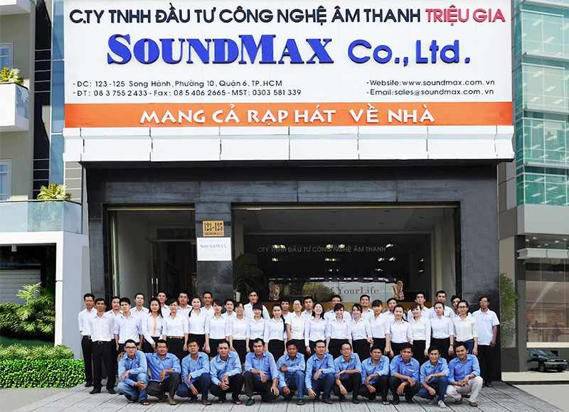 Công Ty TNHH Đầu tư Công nghệ Âm thanh Triệu Gia là chủ sở hữu của loa SoundMax