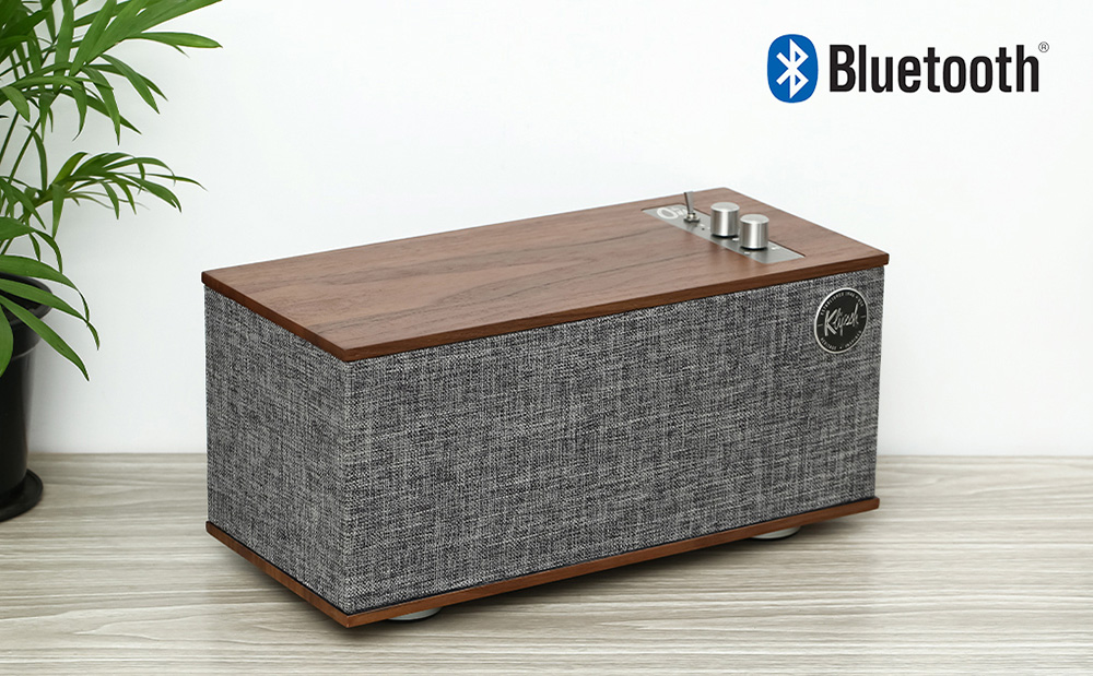 Loa Klipsch The One II Walnut hỗ trợ kết nối bluetooth tiện dụng