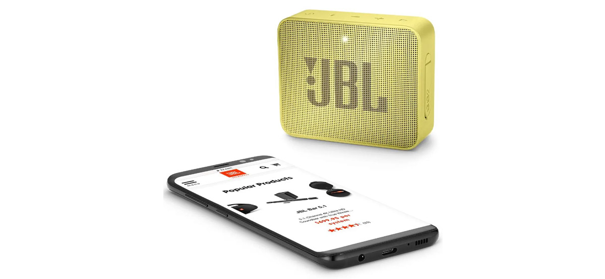 Bạn có thể kết nối loa JBL Go 2 với thiết bị di động như điện thoại hoặc laptop