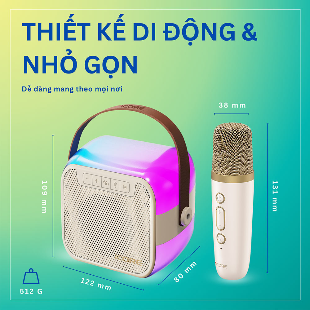 Thiết kế loa iCore ISM59