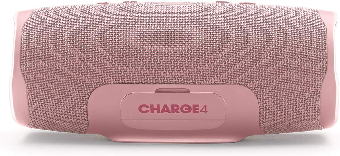 Lớp vải dệt cao cấp ở mặt ngoài của loa bluetooth Charge 4 JBL Pink