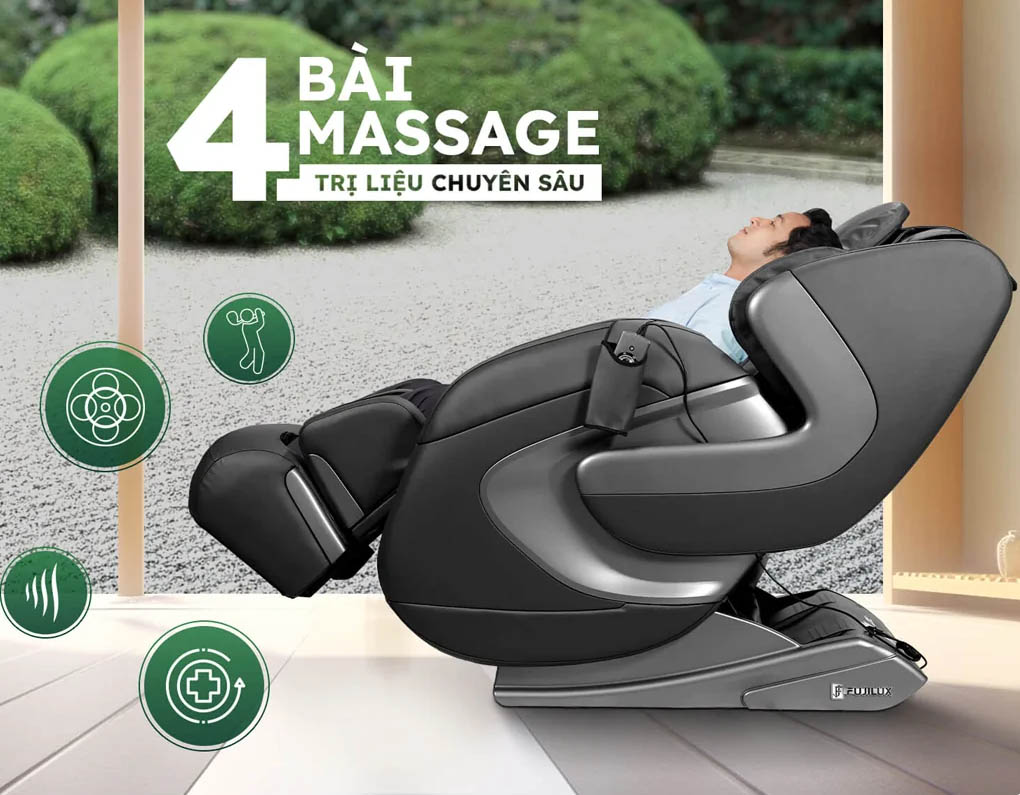 4 bài massage trị liệu chuyên sâu