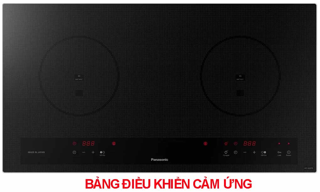 Bộ phận điều khiển của bếp điện từ Panasonic KY-A227EKRA - Nhật Bản