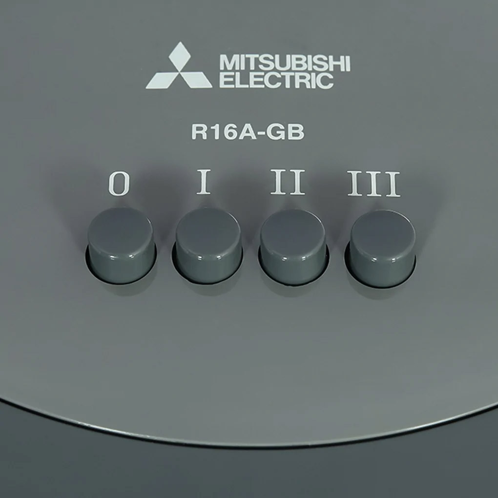 Bộ phận điều khiển của quạt lửng Mitsubishi R16A-GB CY-GY - Xám đậm
