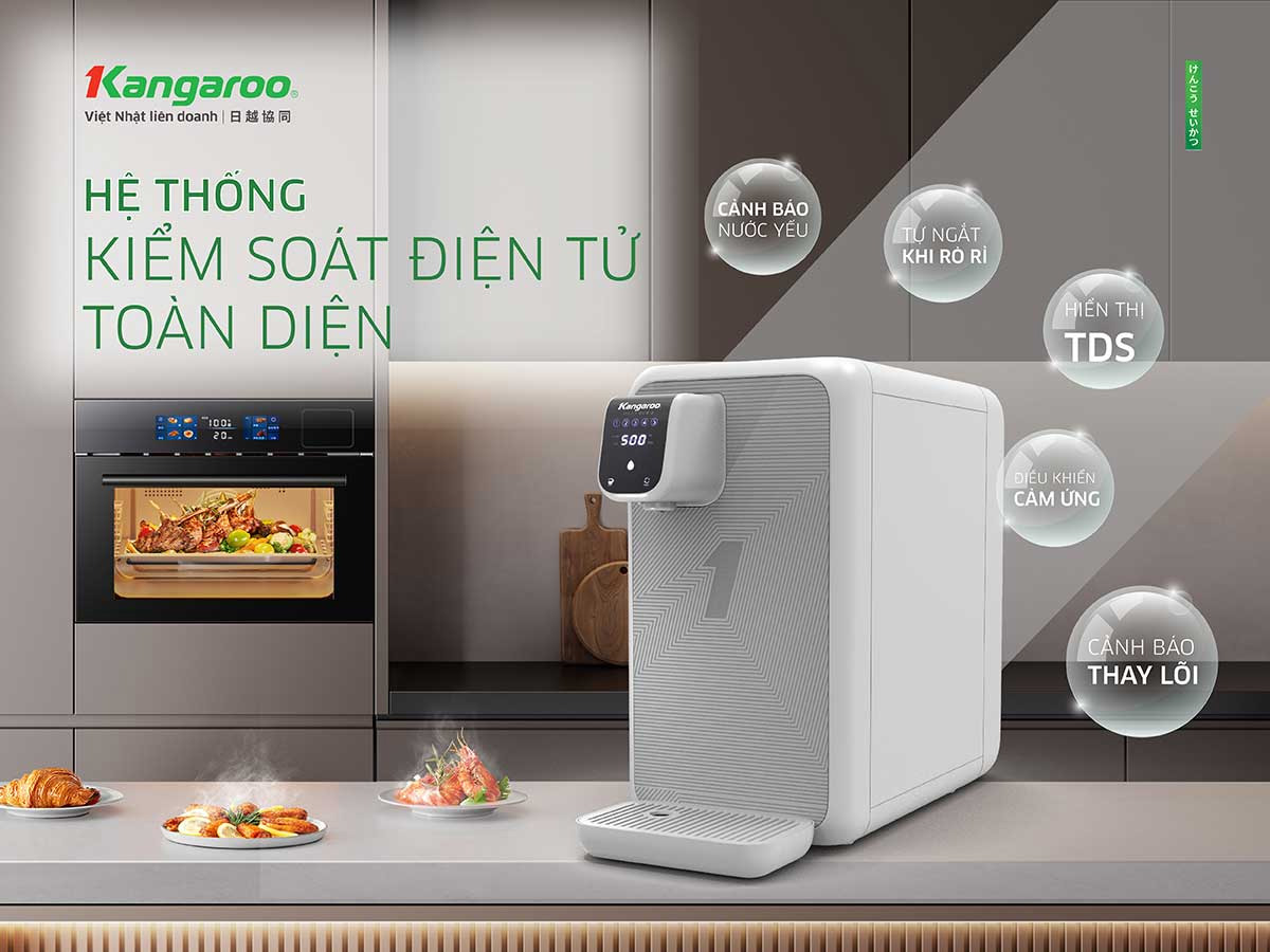 Kangaroo KG400HU có hệ thống kiểm soát điện tử thông minh