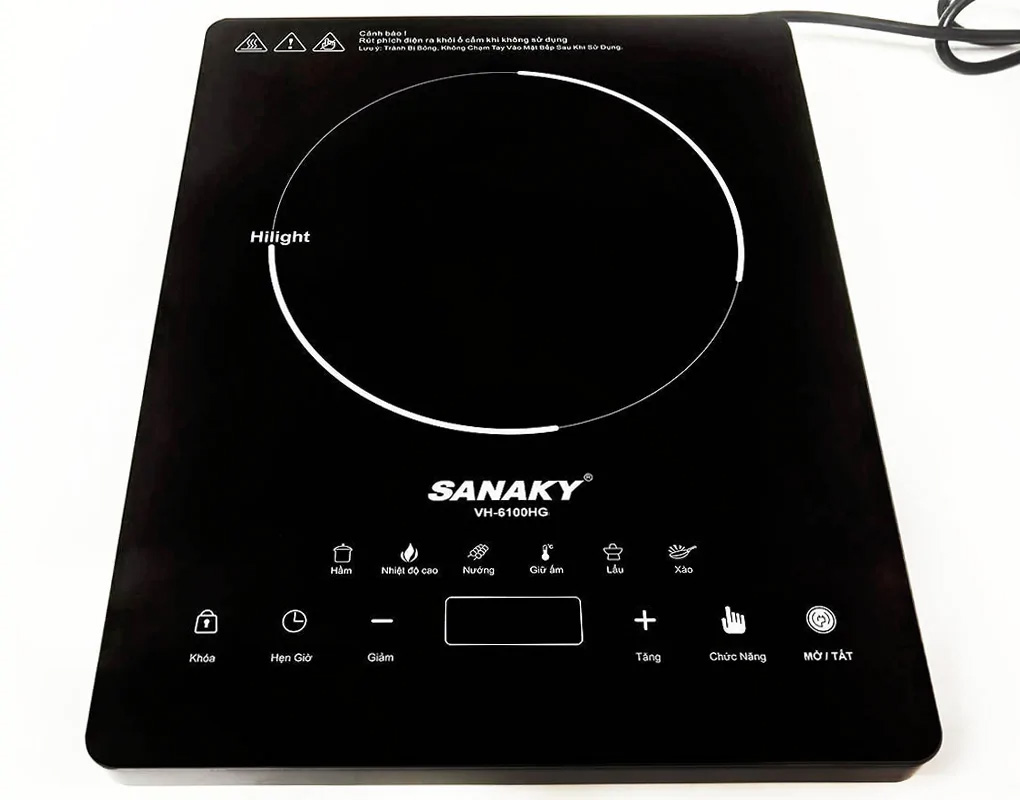 Bếp hồng ngoại đơn Sanaky VH-6100HG 1 vùng nấu 