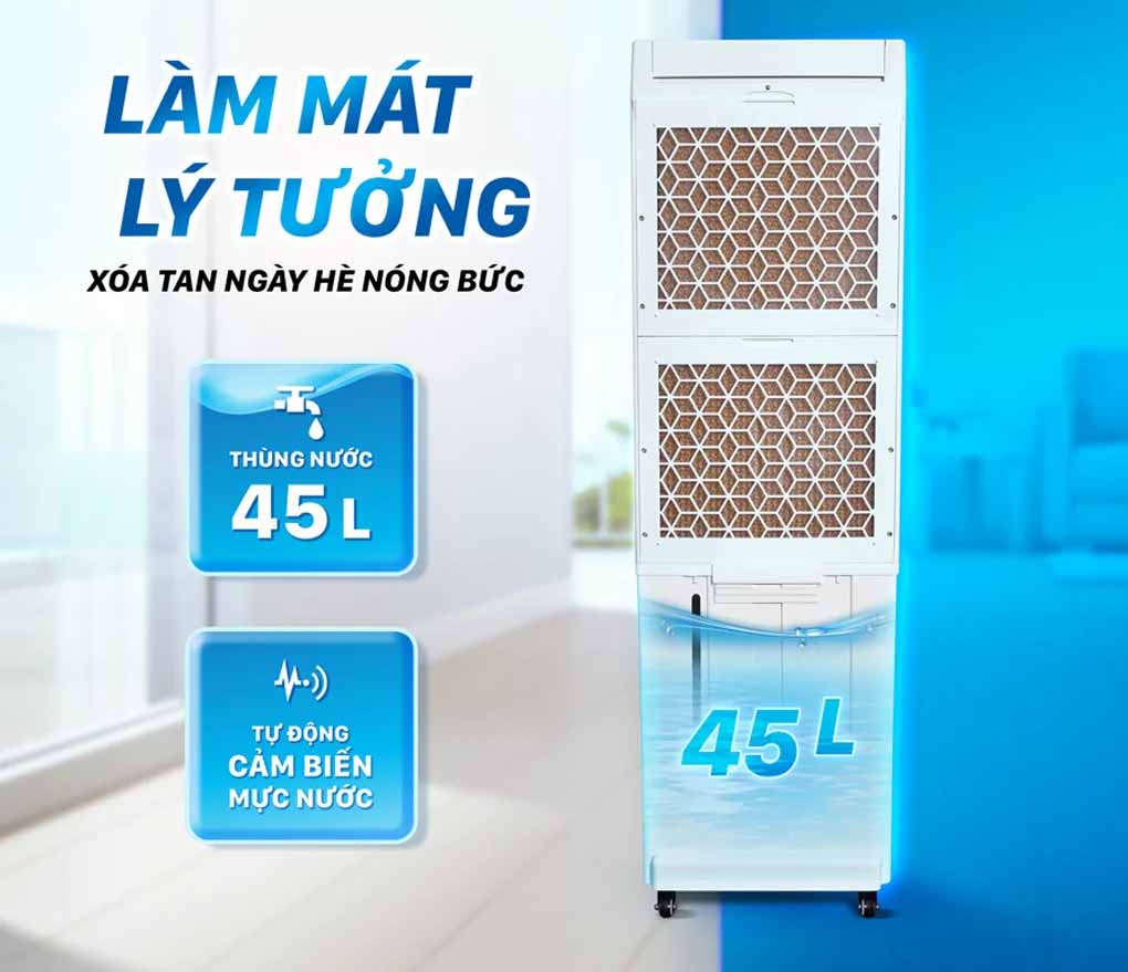 Bình chứa nước của quạt điều hòa Daikiosan DM104 dung tích 45 lít 