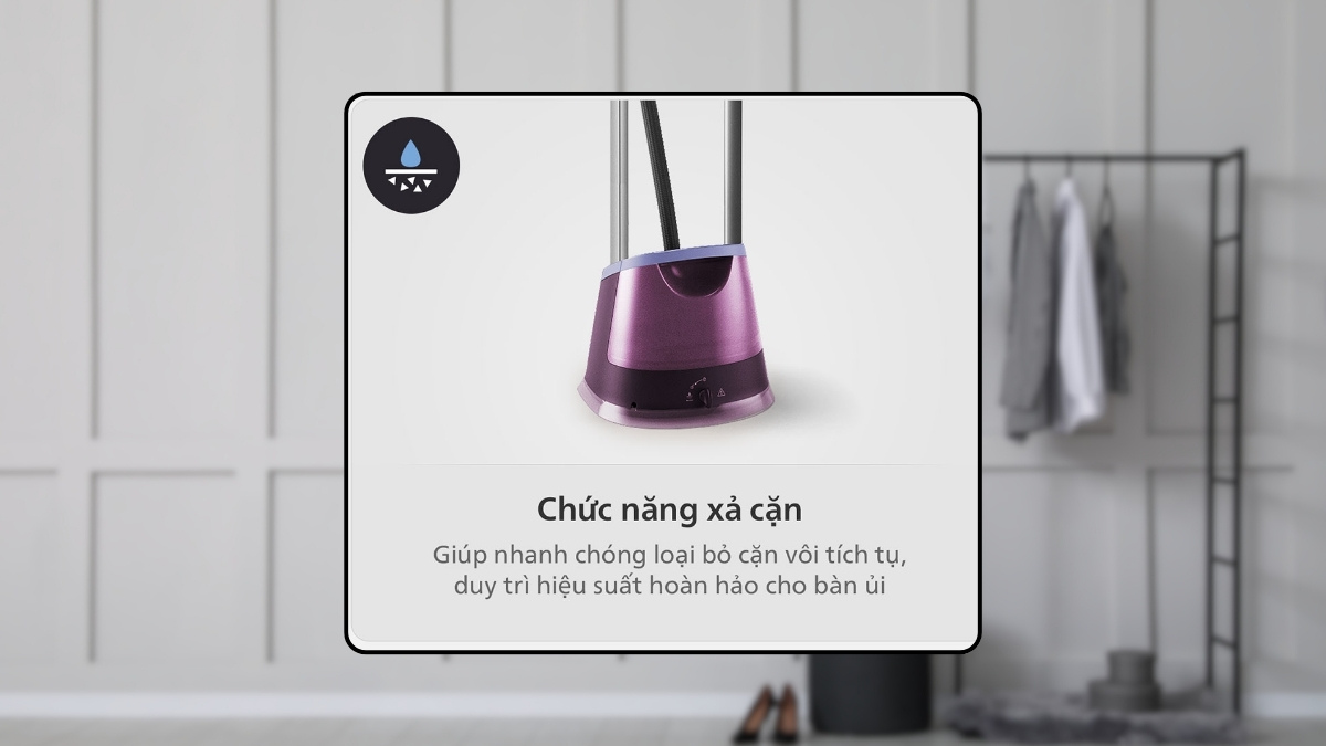 3 chế độ đáp ứng mọi nhu cầu là ủi của người dùng