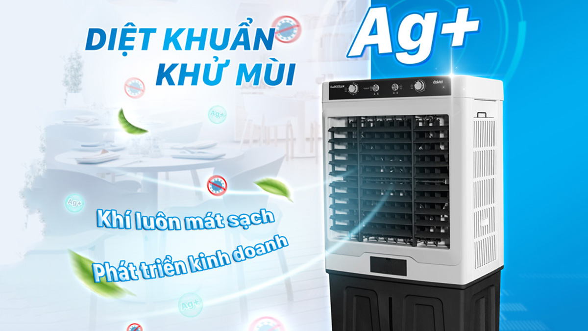 Daikiosan DM203 trang bị công nghệ tiên tiến diệt khuẩn Ag+