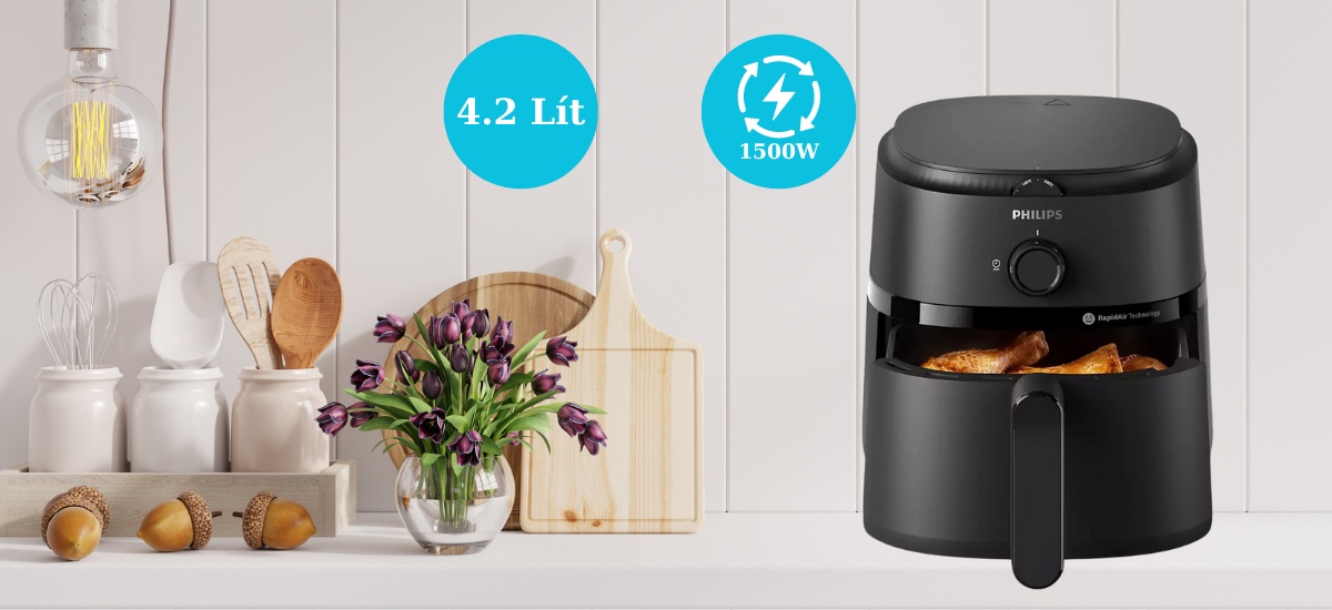 Dung tích 4.2L - Công suất 1500W