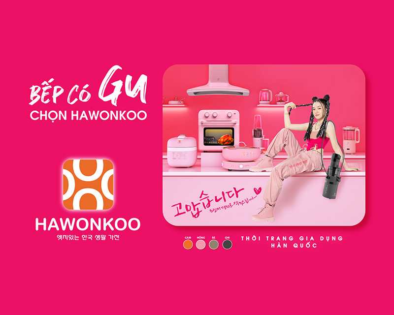 Hawonkoo - Thương hiệu thời trang gia dụng đến từ Hàn Quốc