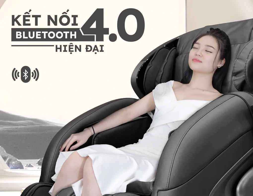 Kết nối Bluetooth 4.0 thư giãn với âm nhạc