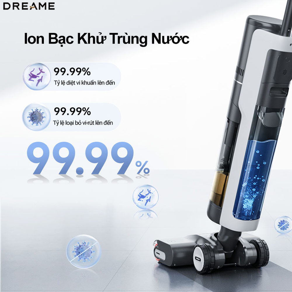 Khử trùng bằng ion bạc, công nghệ điện phân nước