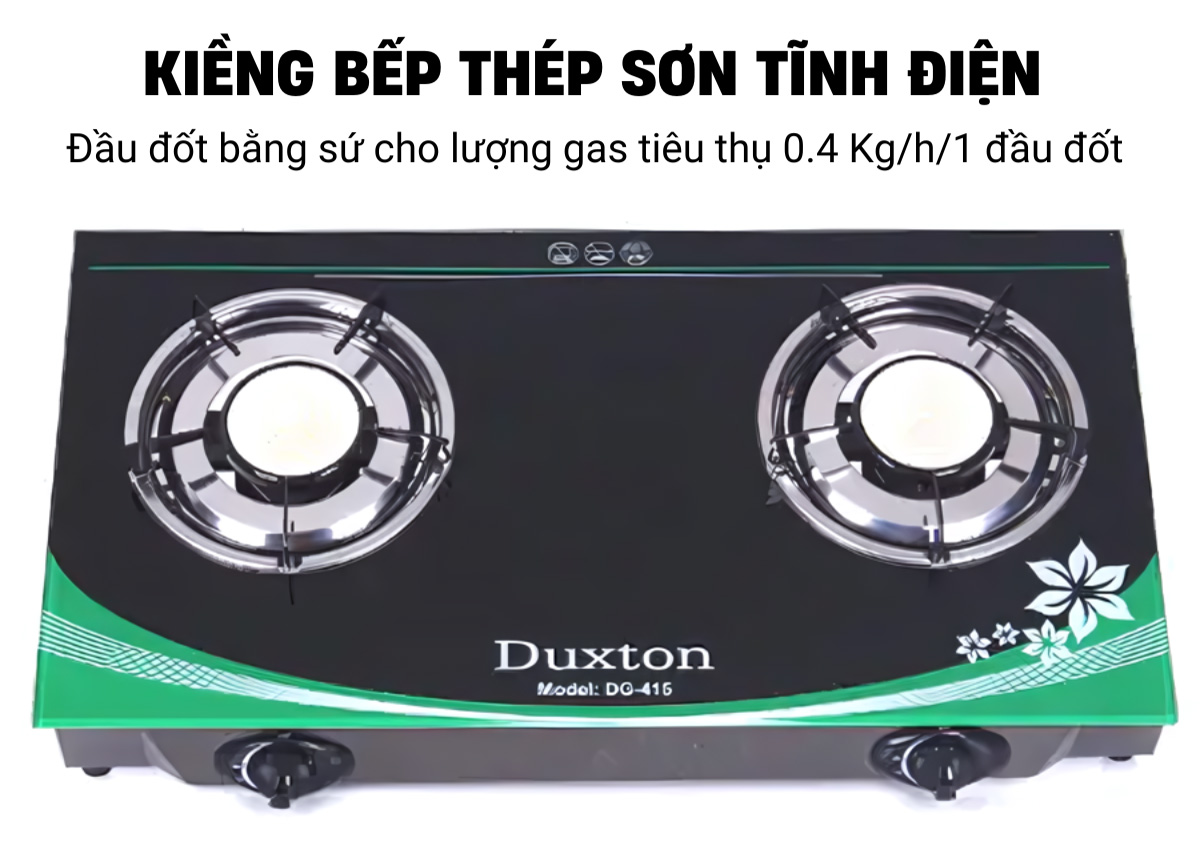 Kiềng bếp Duxton DG-415 bằng thép sơn tĩnh điện