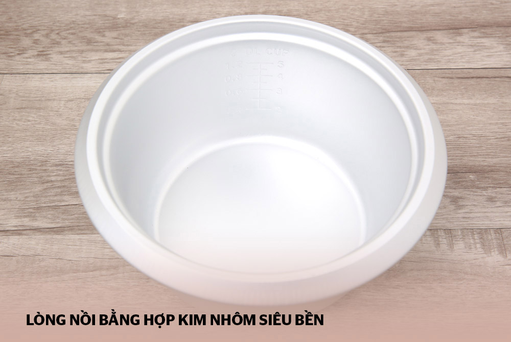 Lòng nồi bằng hợp kim nhôm sáng bóng 