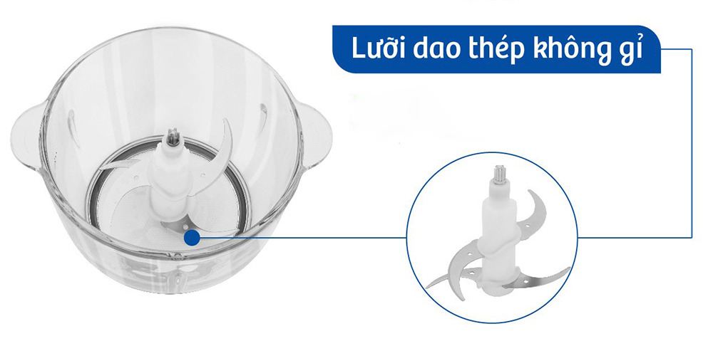 Lưỡi dao thép không gỉ, 2 tầng