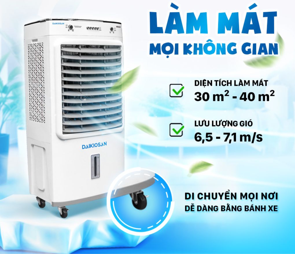 Lưu lượng gió mạnh mẽ từ 3.500 - 4.000m³/h