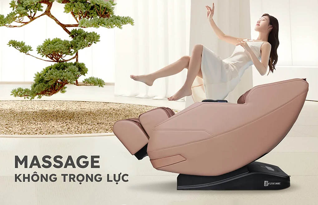 Massage không trọng lực, giảm áp lực lên cột sống