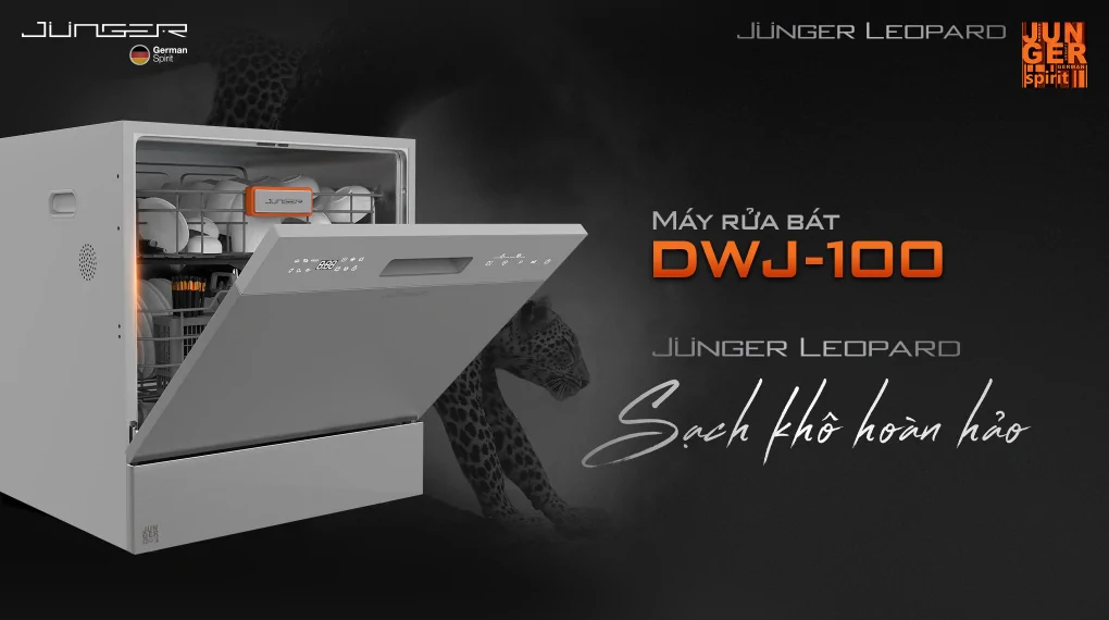 Máy rửa bát Junger DWJ-100 - Thái Lan