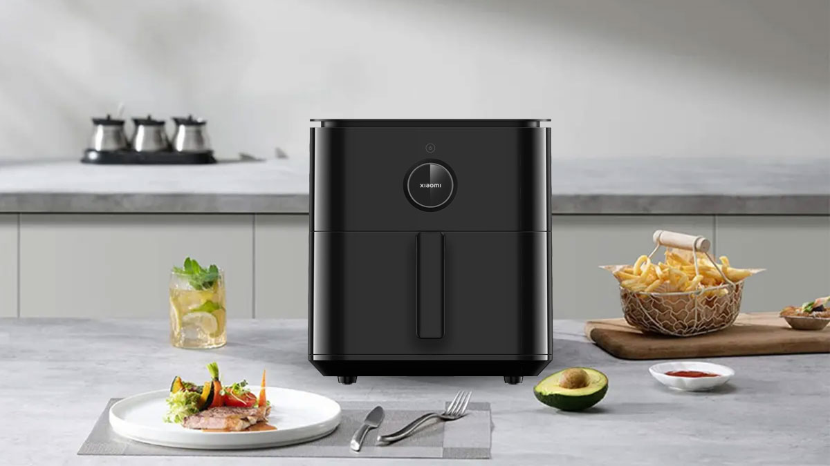 Nồi chiên không dầu Xiaomi Smart Air Fryer BHR7357EU có kiểu dáng sang trọng 