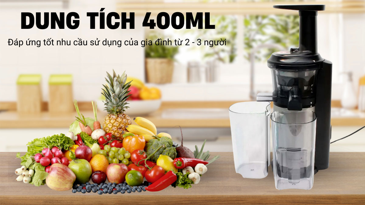 Panasonic MJ-L500SRA dung tích 400ml