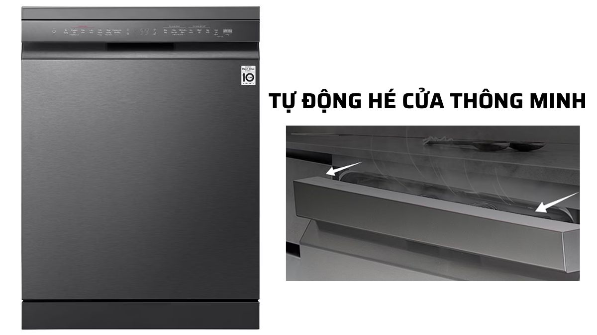 Sấy khô hé cửa tự động thông minh